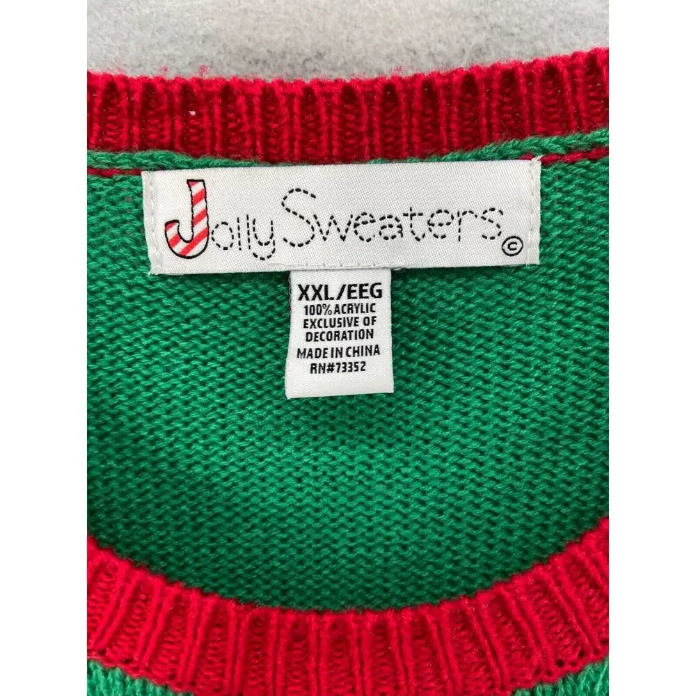 Ugly Christmas‎ Jolly Sweater Mens Sz XXL 